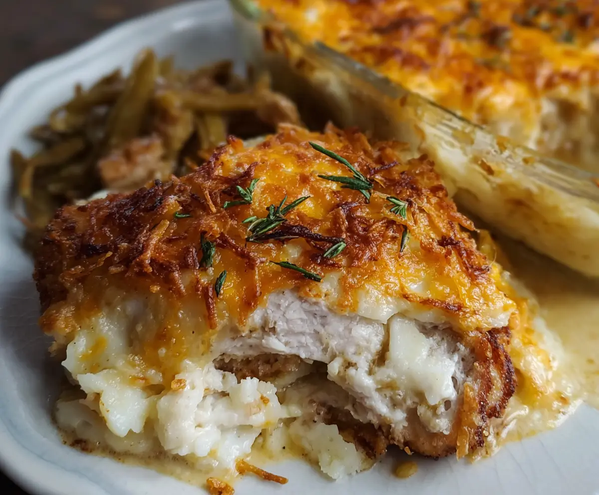 Pork Chop Potato Casserole