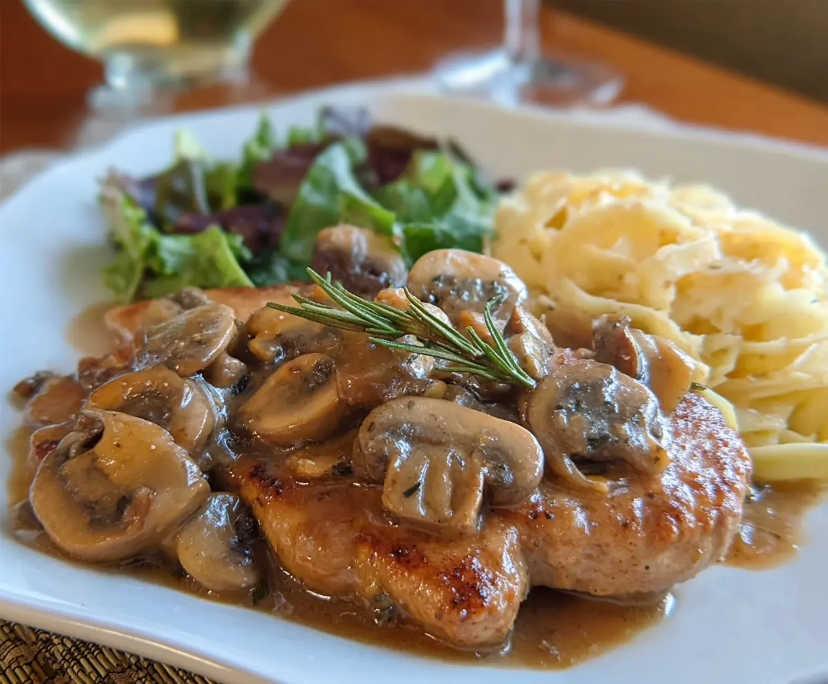 Pork Marsala