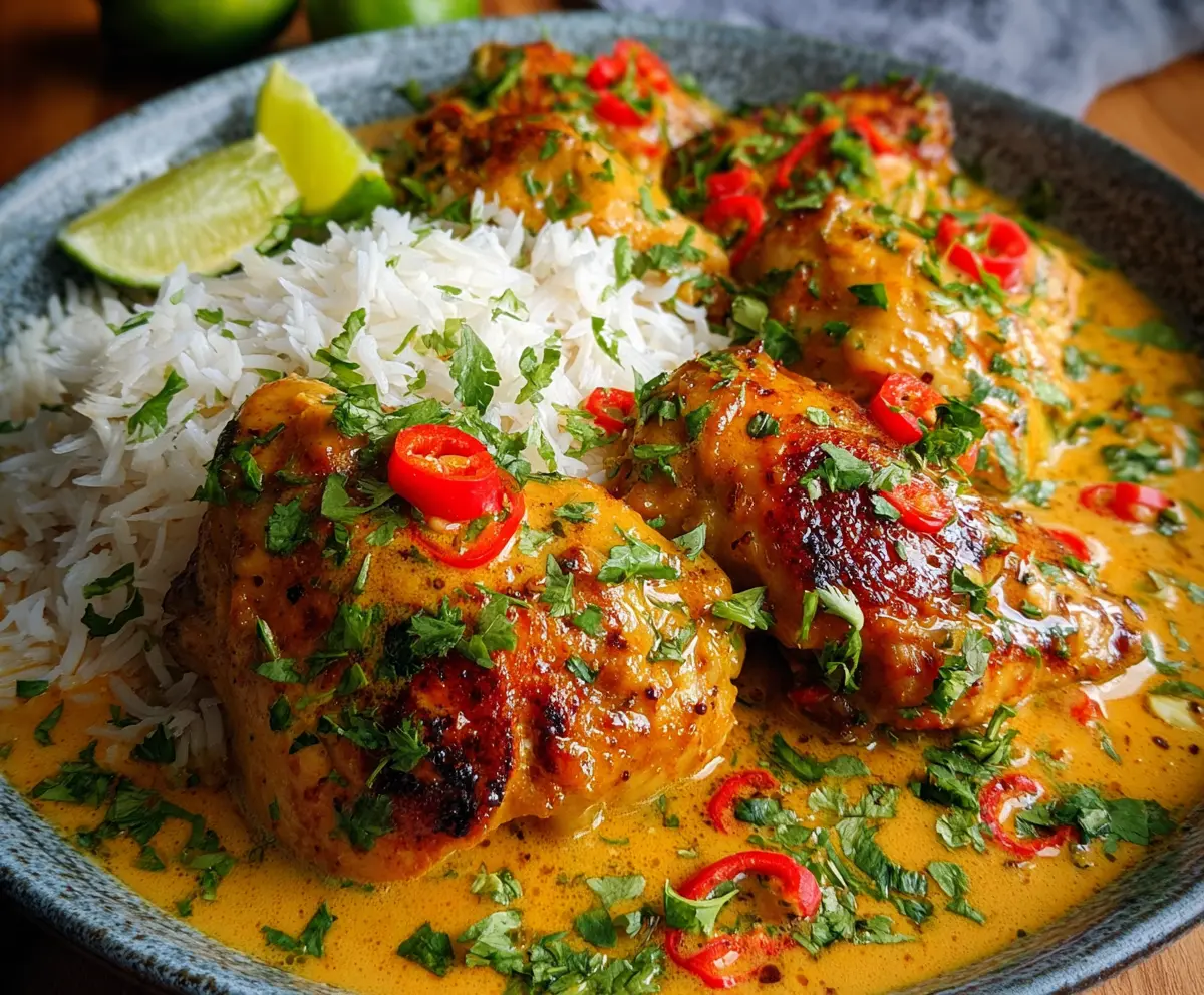 Spicy Brazilian Coconut Chicken Recipe