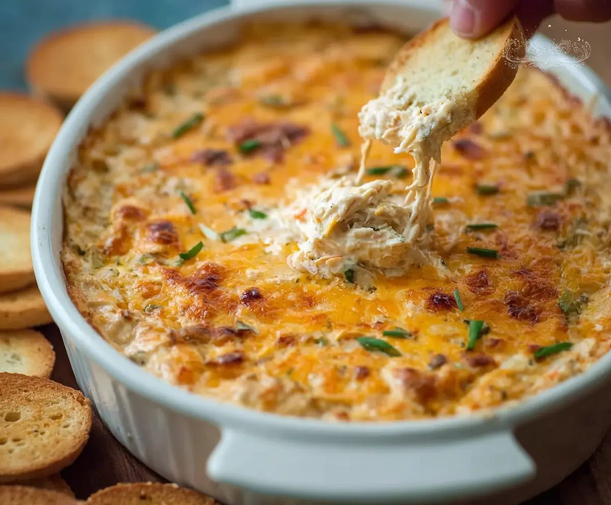 Cheesy Hot Crab Dip