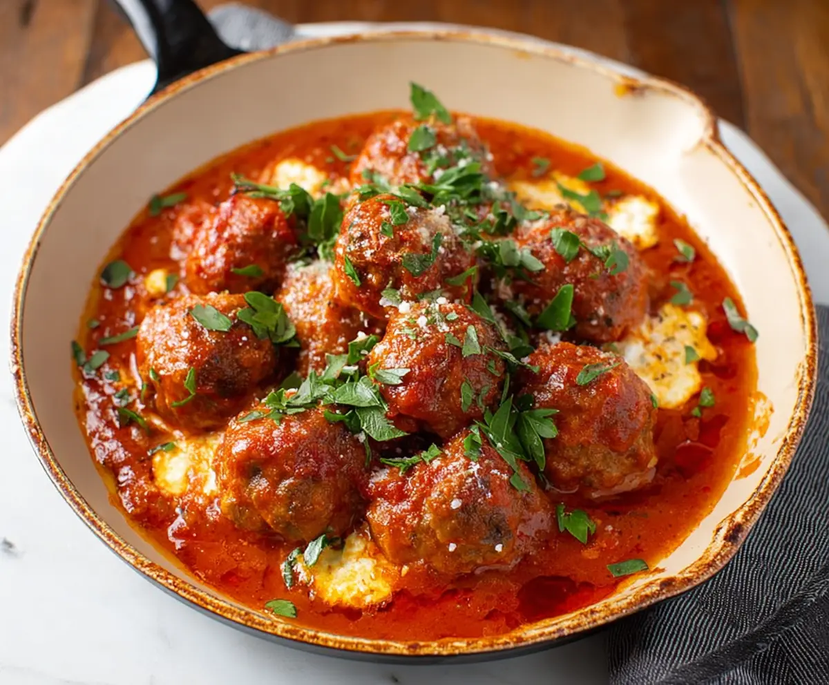 Ricotta Meatballs