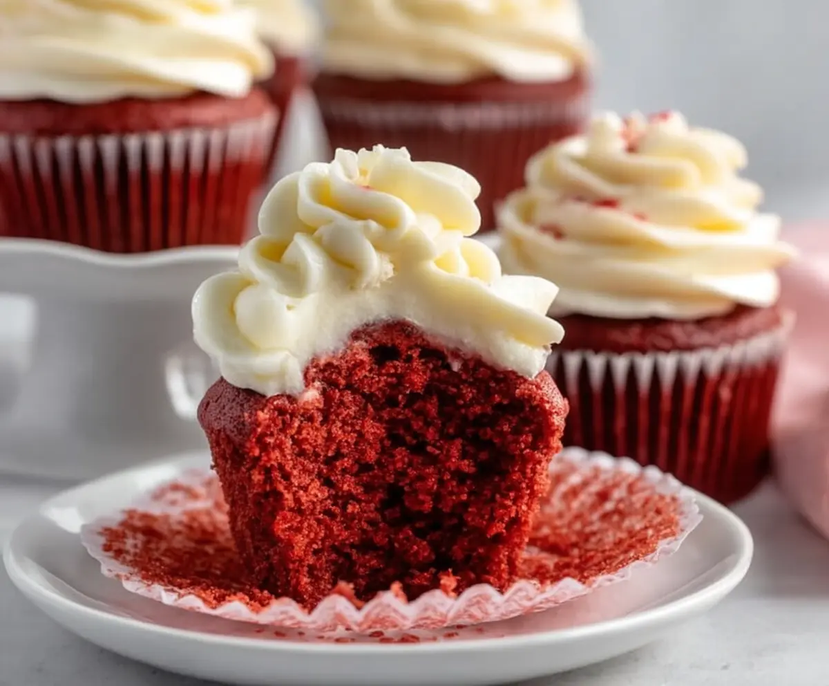 Small Batch Red Velvet Cupcakes
