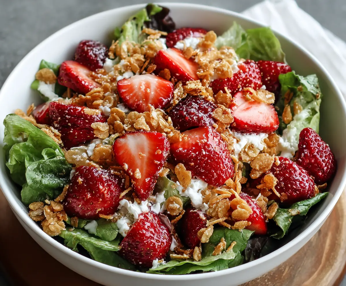 Strawberry Crunch Salad