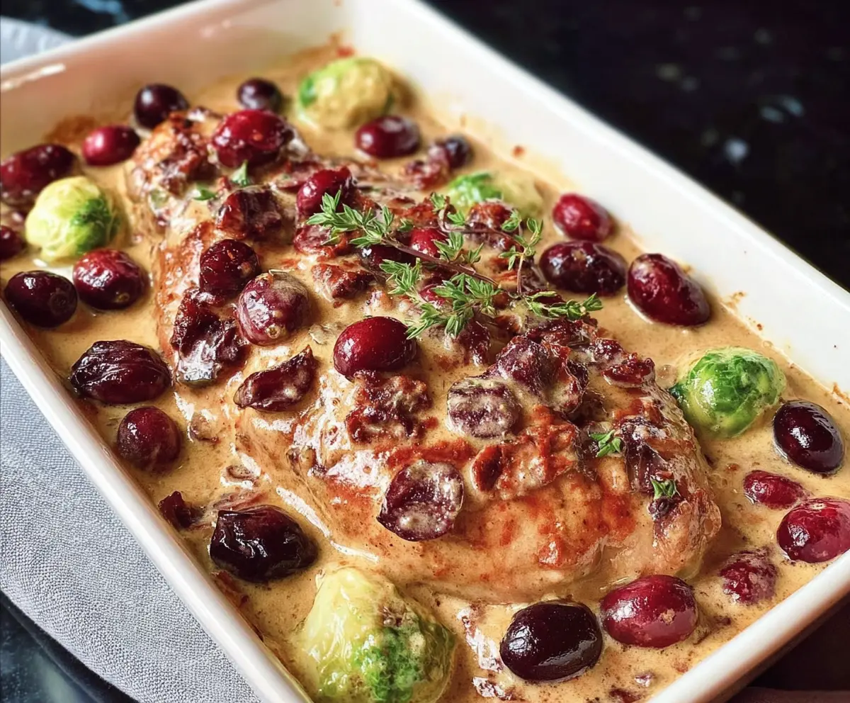 Creamy Cranberry Chicken