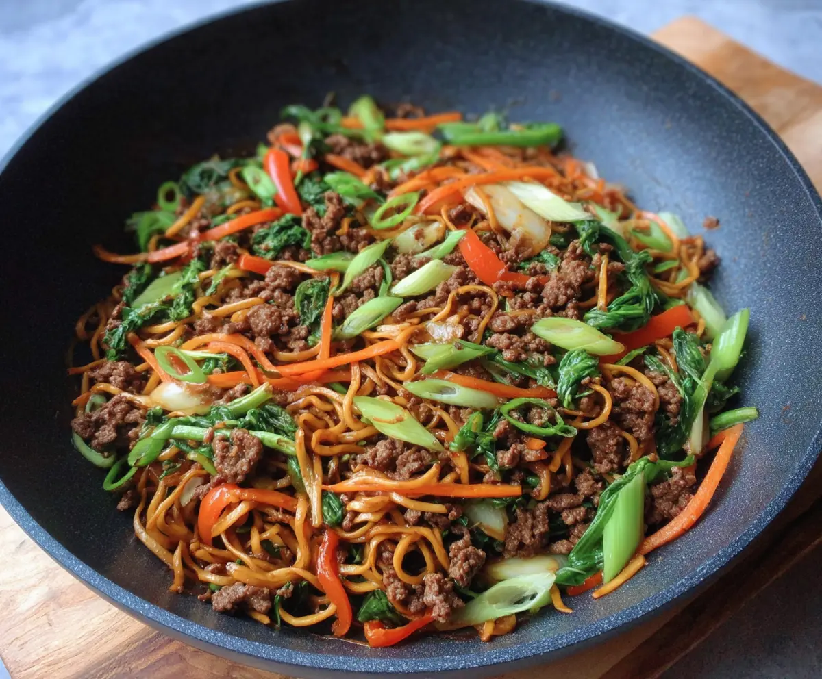 Ground Beef Chow Mein (Whole30)