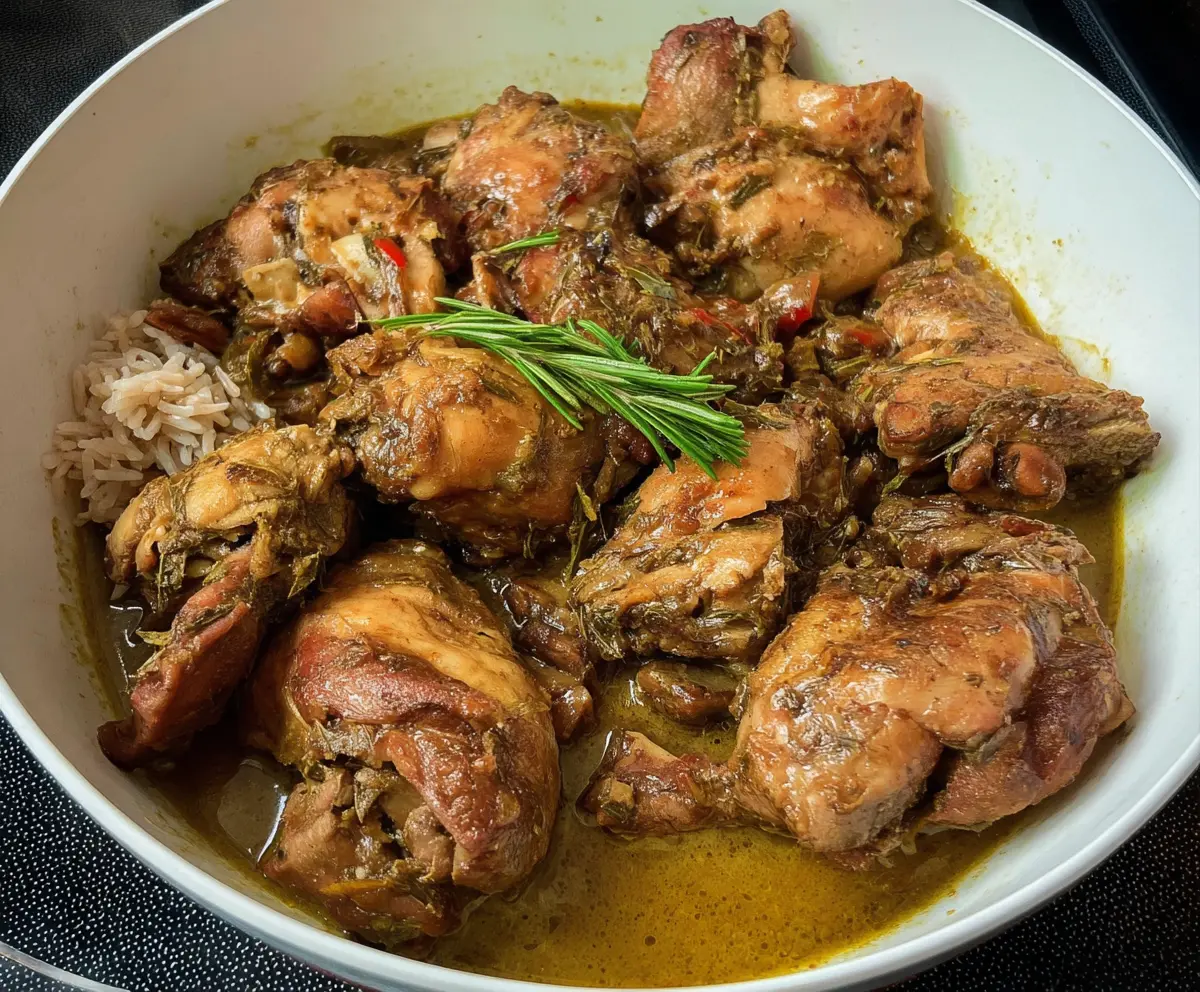 Jamaican Fricassee Chicken