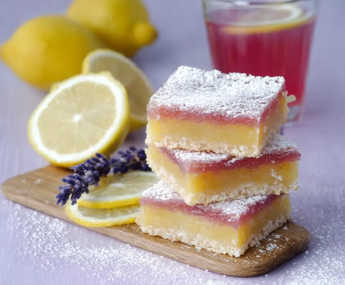 Lavender Lemon Bars Recipe