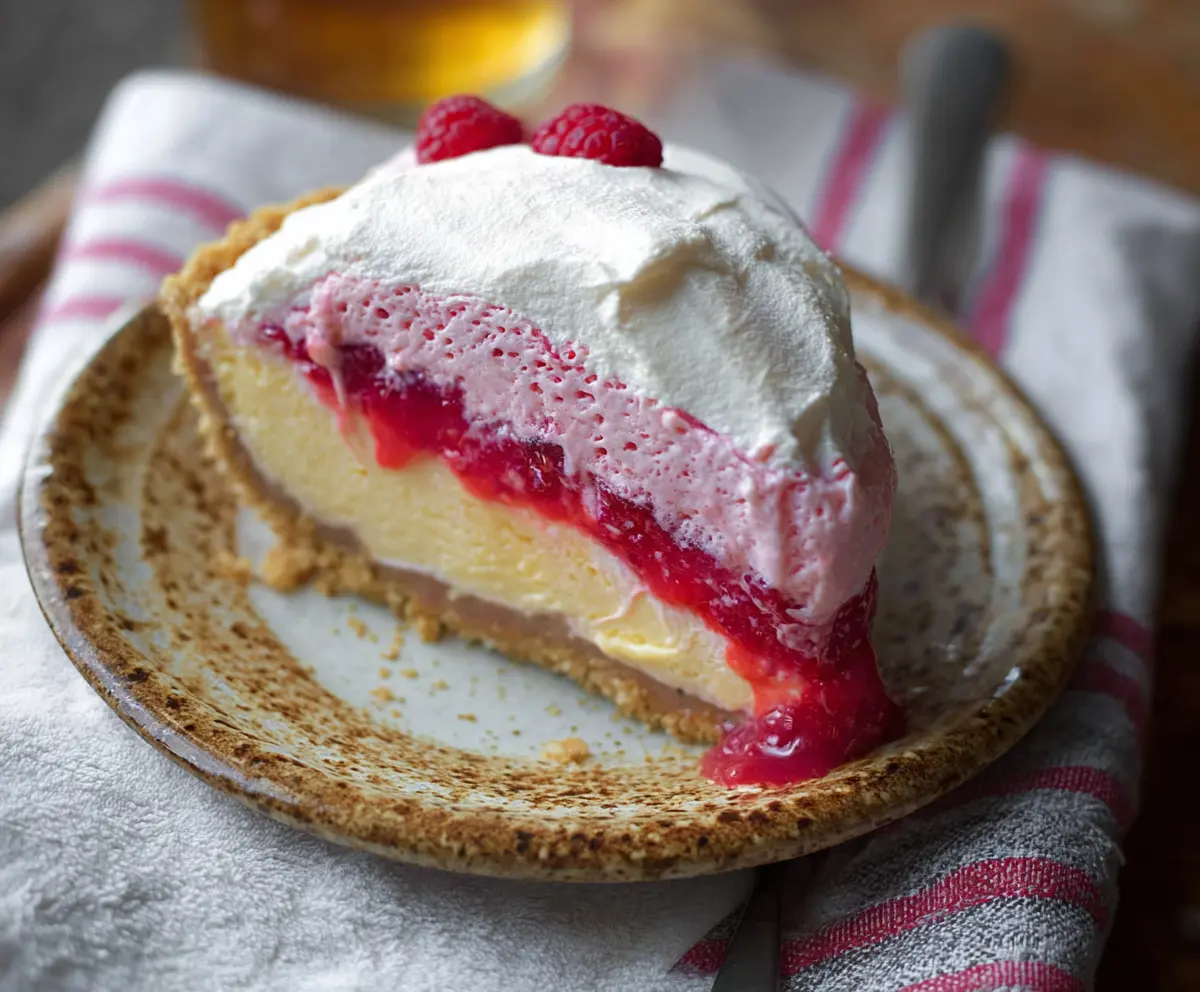 Lemon Raspberry Pie