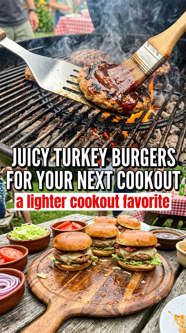 smoky bbq turkey burgers