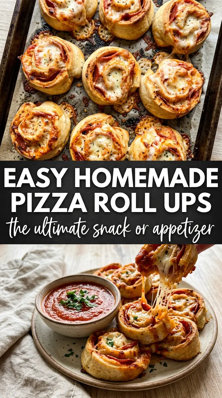Pepperoni Pizza Roll Ups